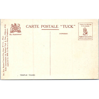 Paris L'Opera Raphael Tuck Original Postcard TK1-P17