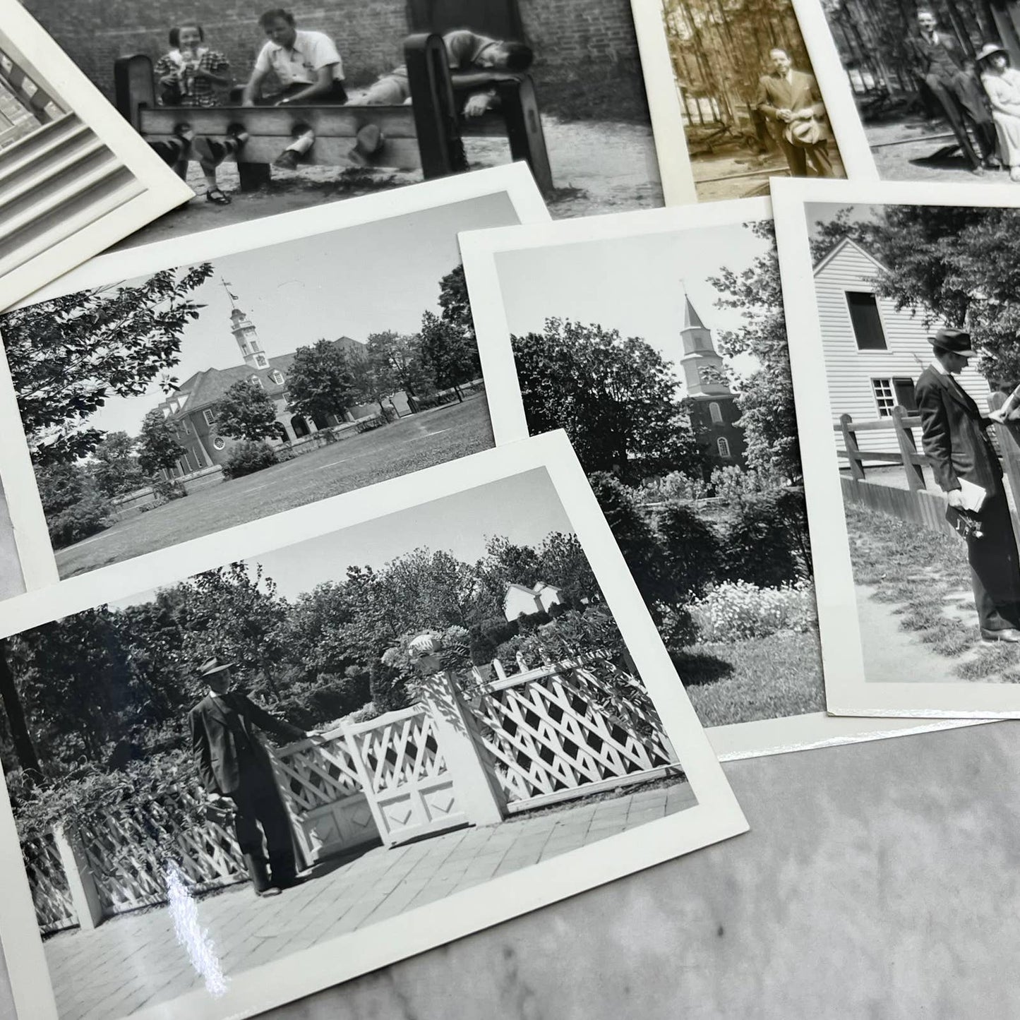 1941 Collection of Photos & Negatives From Williamsburg Virginia TK1-PL