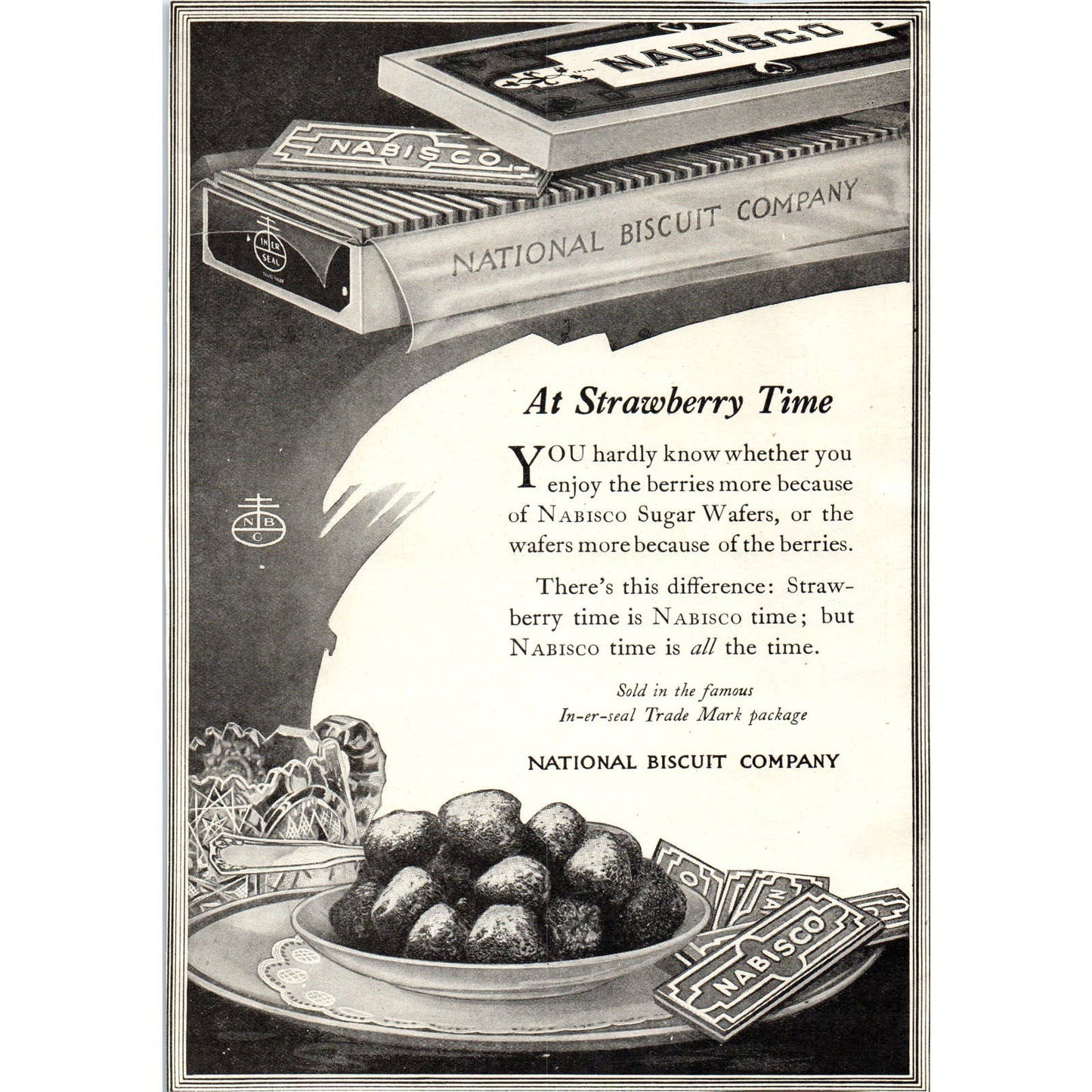 c1920 Harper's Magazine Ad - Apperson Bros. Motor Car Co Kokomo Indiana TF6-1