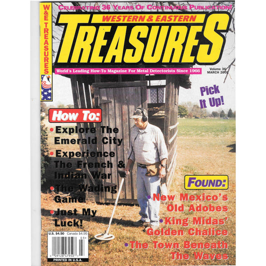 Western & Eastern Treasures Magazine - Treasure Hunting March 2002 M6