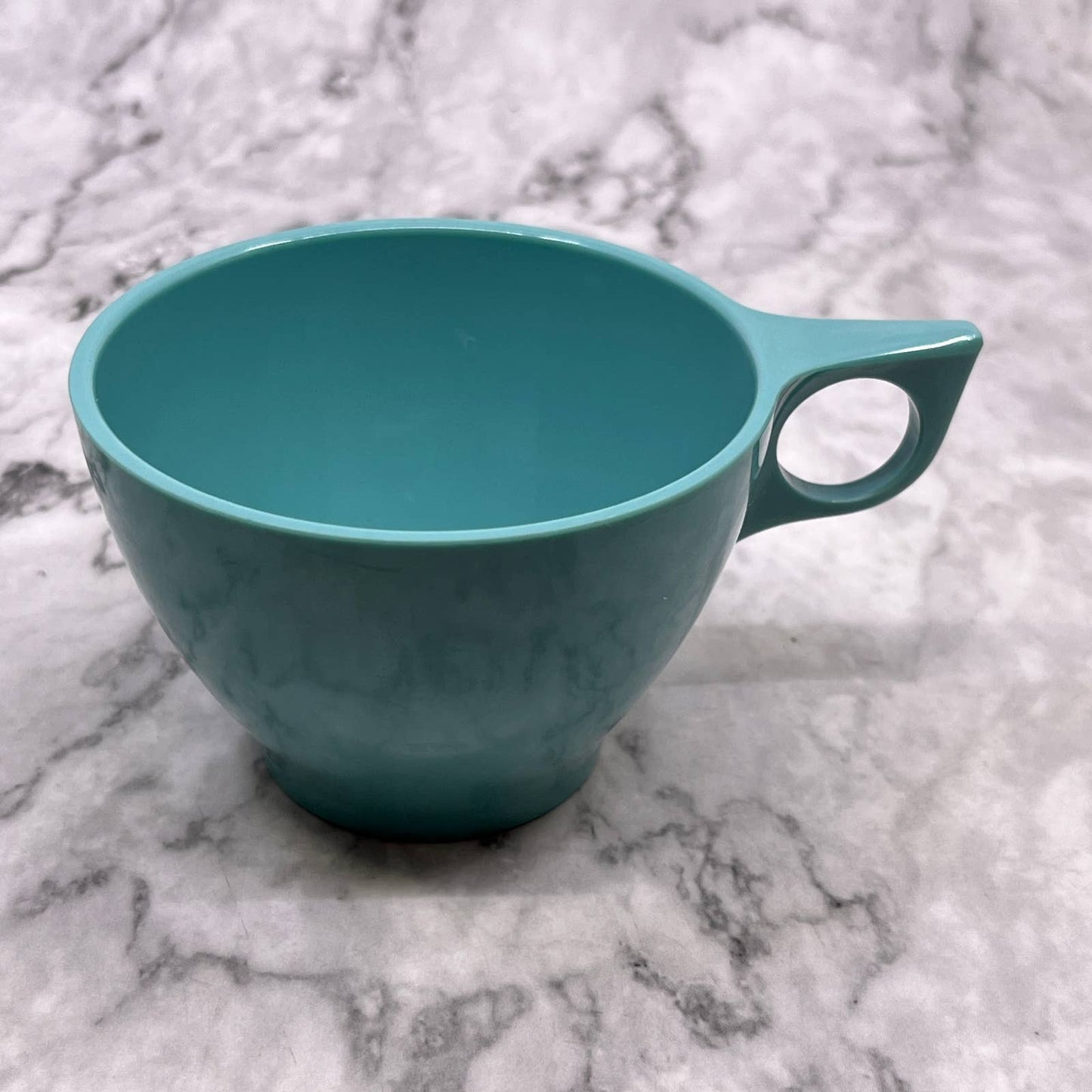 MCM Sun-Valley Melmac Teal Coffee Tea Cup Malamine TJ5