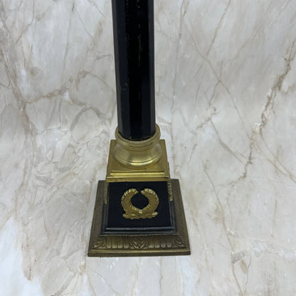 Gran Tour Style Metal Tall French Empire Neo-Classical Obelisk Statuette