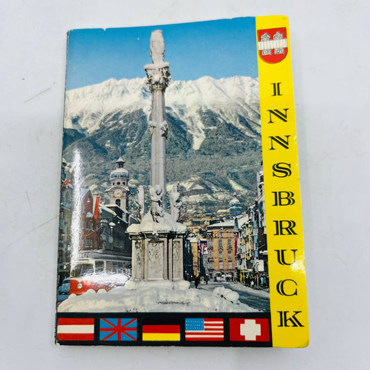 1960s Innsbruck Austria Tiroler Kunstverlag Chizzali Mini Photo Booklet EA2