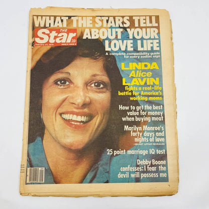 The Star Tabloid 1979 Linda Lavin Debby Boone Erik Estrada Michael Landon FL2