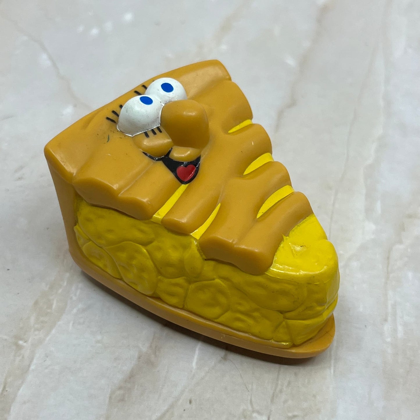 Burger King Kids Club Toys Lickety Splits Apple Pie Rolling Racer 1989 TC9-T2