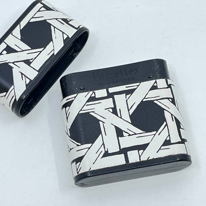 RARE 1960s PURSETTES by Campana Tampon Case Holder Black & White Pattern SC8