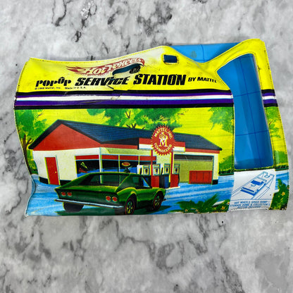 Vintage Hot Wheels 1968 Pop Up Speed Shop Service Station Mattel TK1