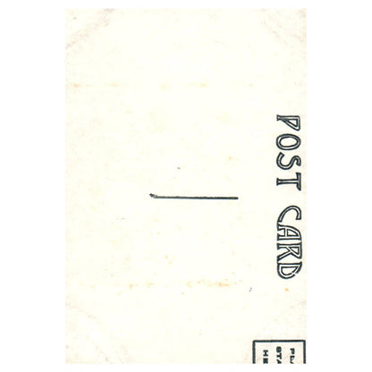 Sailboat At Sea in a Storm - Original Postcard RPPC TJ8-4