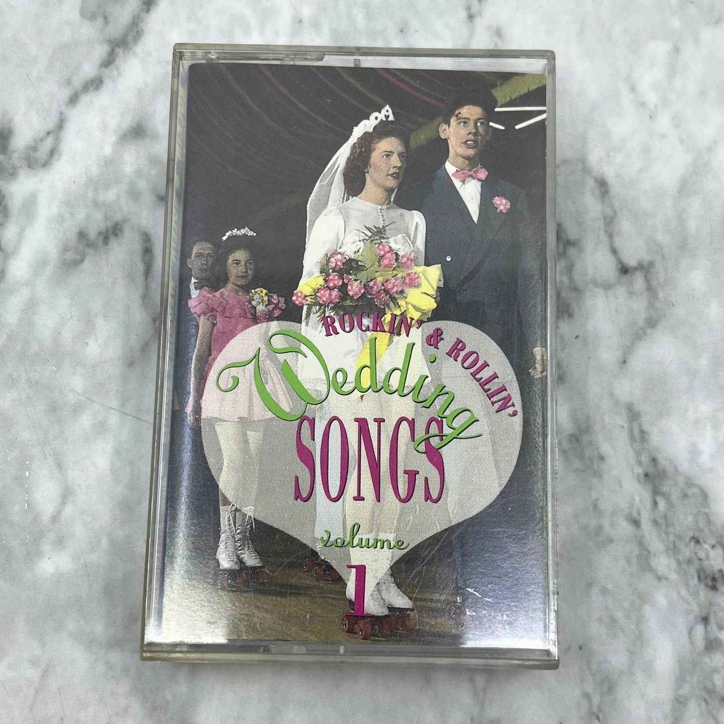 Rockin & Rollin Wedding Songs Volume 1 Compilation Cassette Tape TJ6-81
