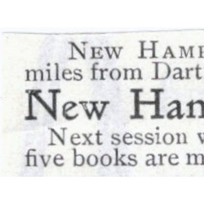 New Hampshire Military Academy Summer Camp West Lebanon CT - 1903 Ad AK5-S33