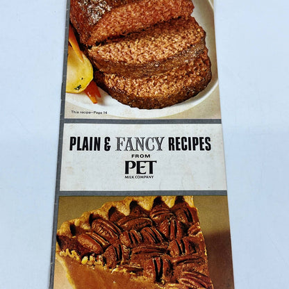 1960s Plain and Fancy Recipes PET Milk Company Cookbook TG6