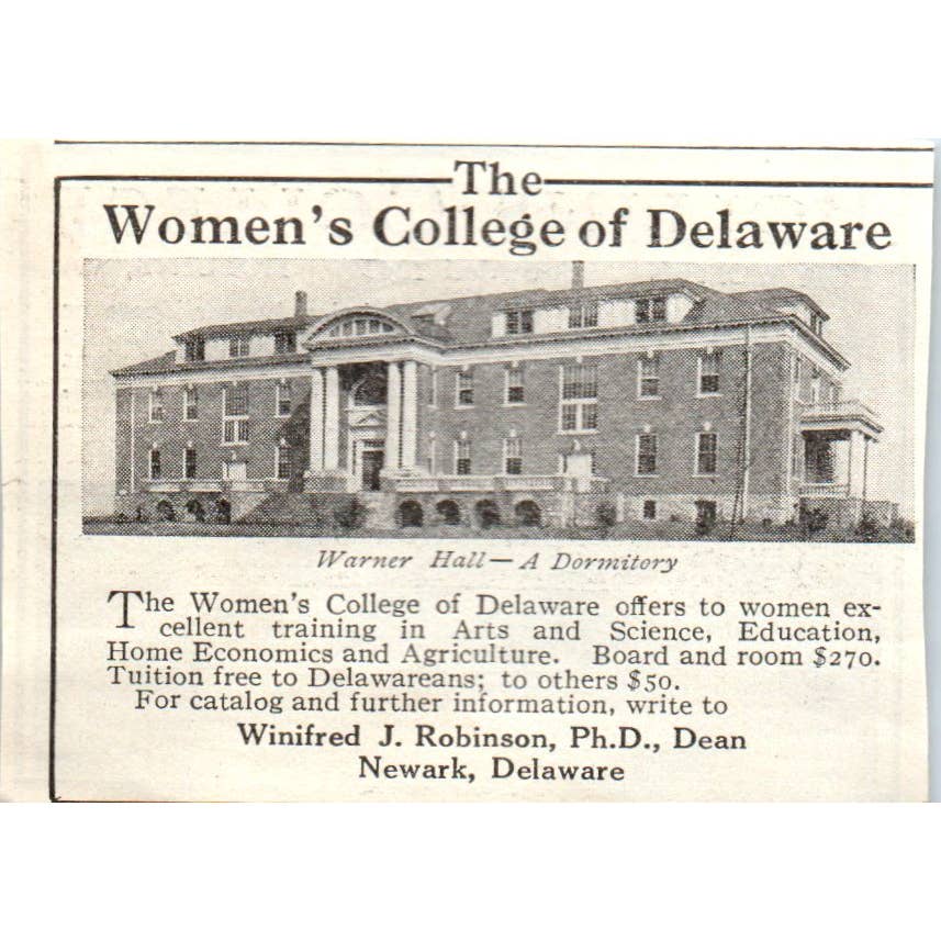c1920 Harper's Magazine Ad - Hollins College for Women Matty L. Cocke VA EA3