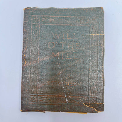 c1915 Little Leather Library Book WILL O’ THE MILL Stevenson SC6