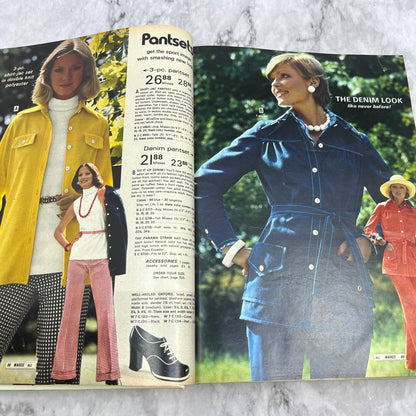 Montgomery Ward 1974 Spring & Summer Catalog Kansas City MO Hardcover S3