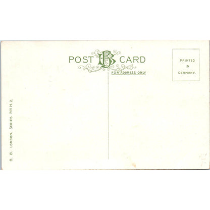 Victorian Romance Courting Couple B.B. London Series Original Postcard TK1-21-1