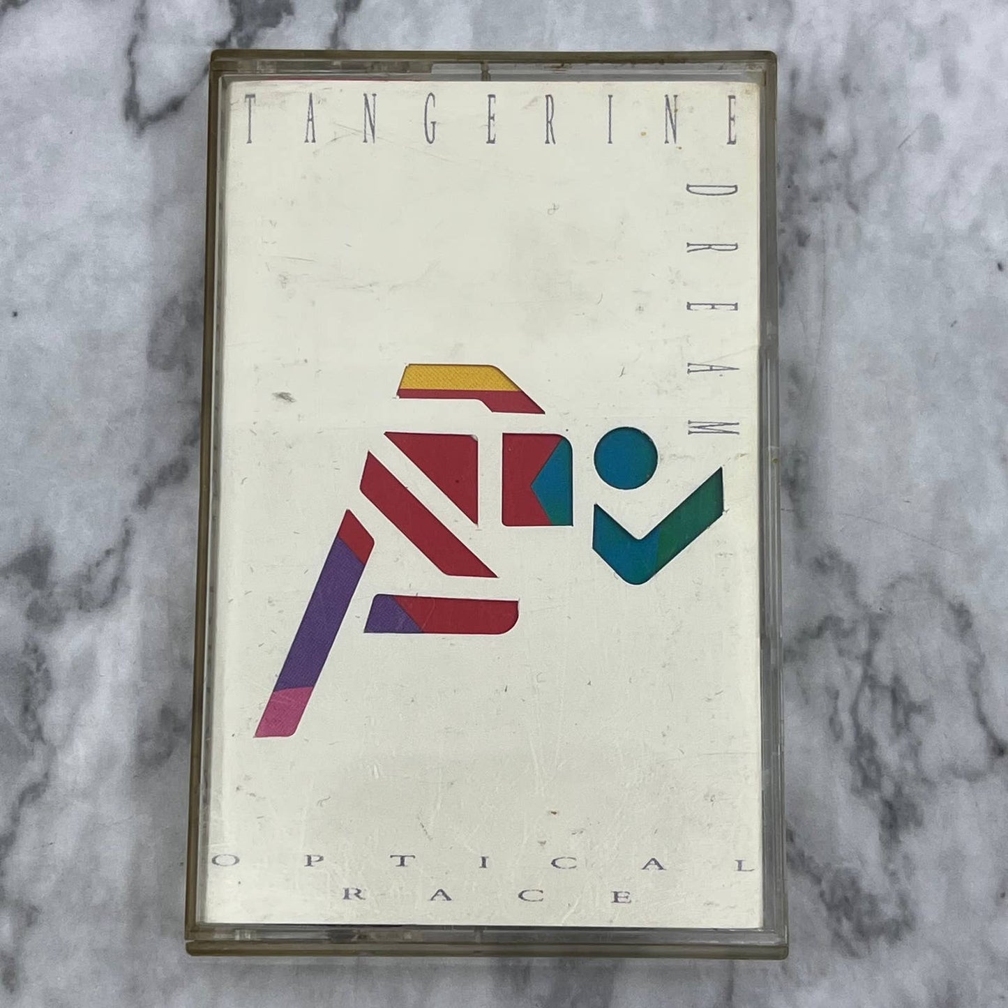 Tangerine Dream ‎– Optical Race - Electronic Ambient Cassette Tape TH5-34