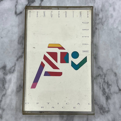 Tangerine Dream ‎– Optical Race - Electronic Ambient Cassette Tape TH5-34