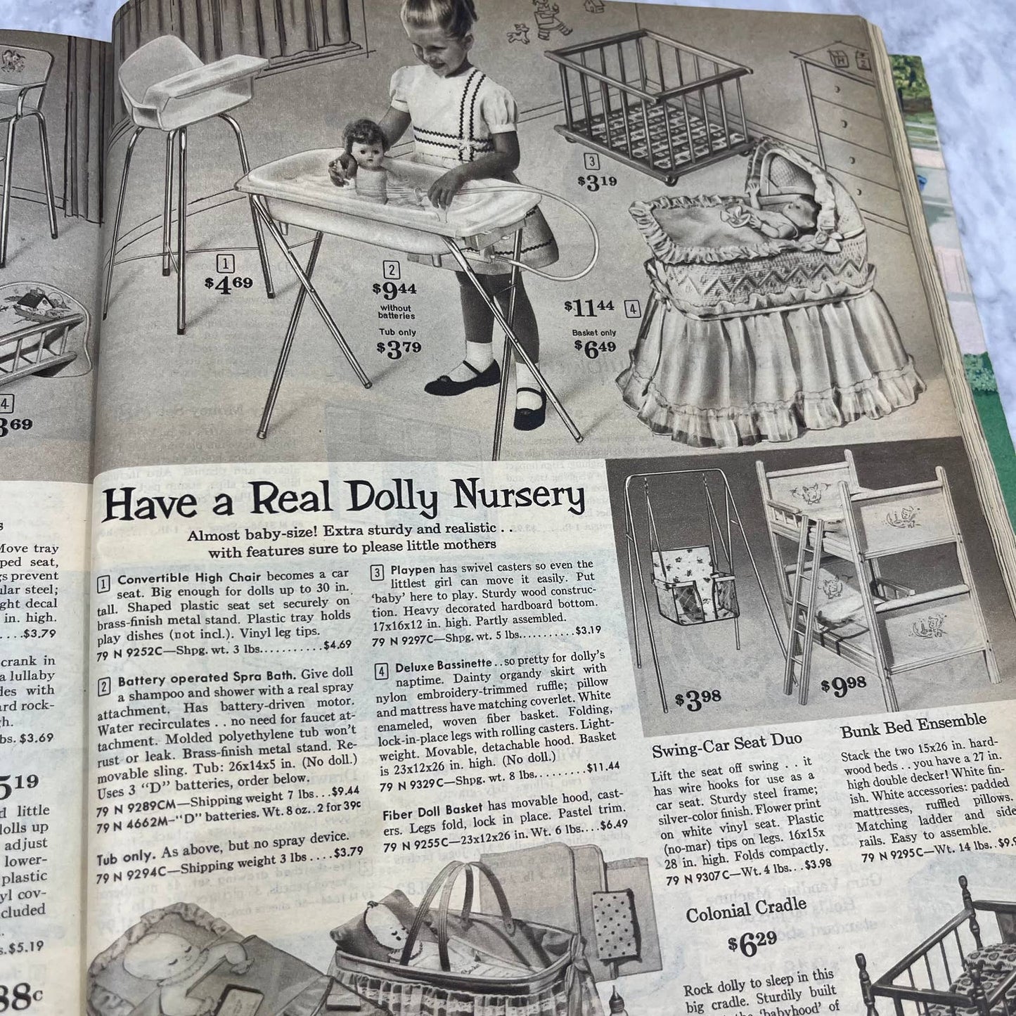 1961 Sears Christmas Wish Book Catalog - Great Vintage Toys & Gifts S3