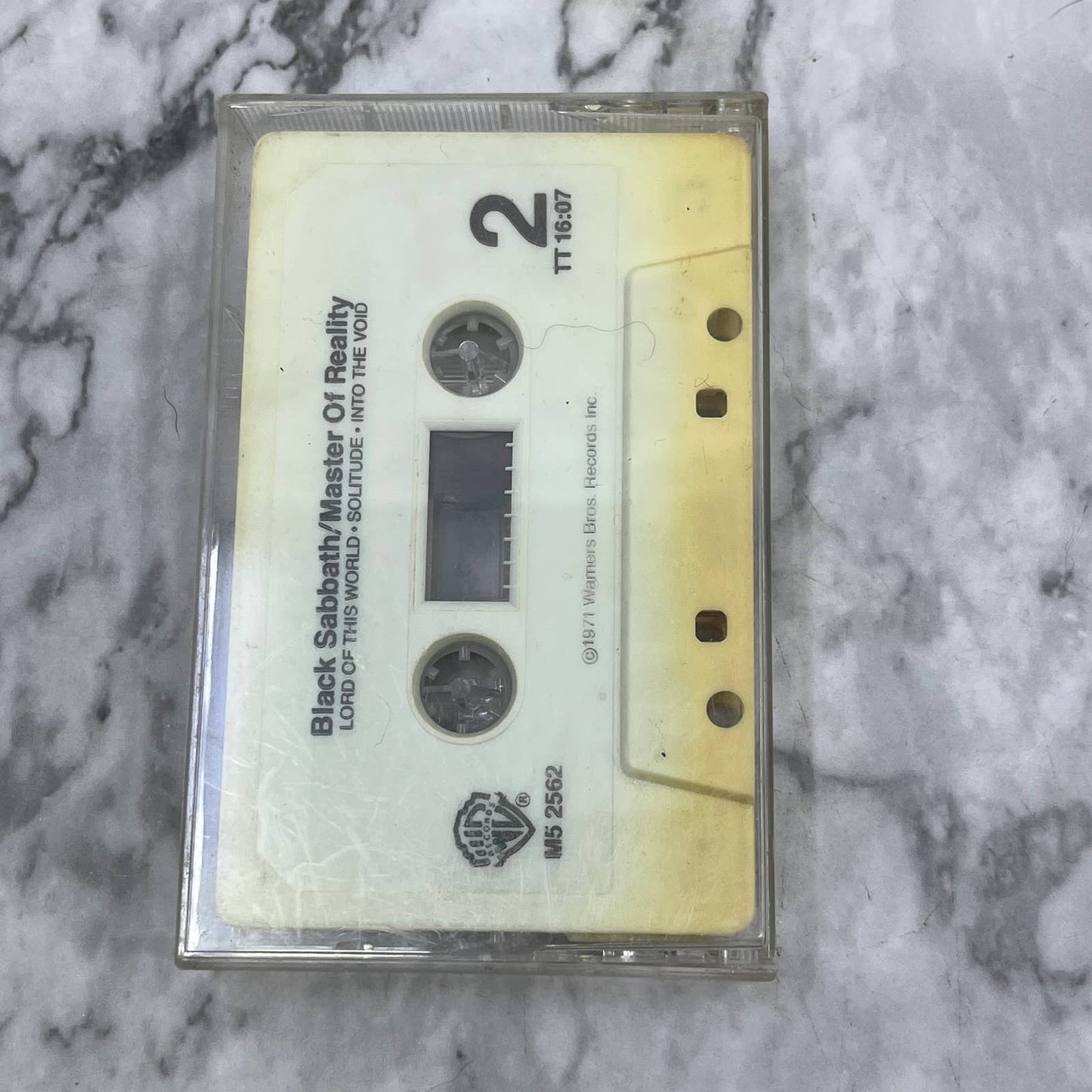 Black Sabbath - Master of Reality - No Jacket Cassette Tape TJ6-86