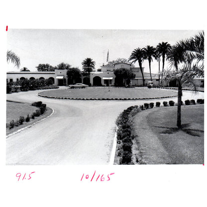 1969 Press Photo Golf Entrance to the Pasadena Golf Club 7x9" AD2