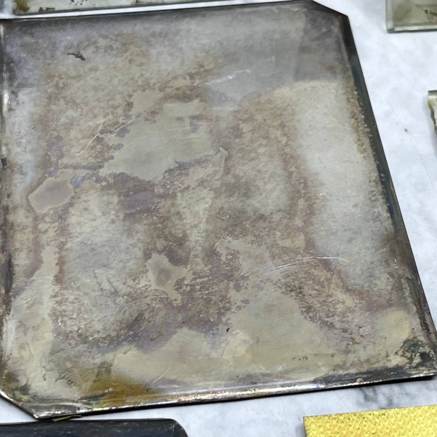 Box of Civil War Era Tin Type, Plano Type and Glass Negative Photographs TK2