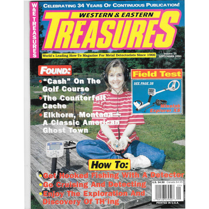 Western & Eastern Treasures Magazine - Treasure Hunting Sep 2000 M6