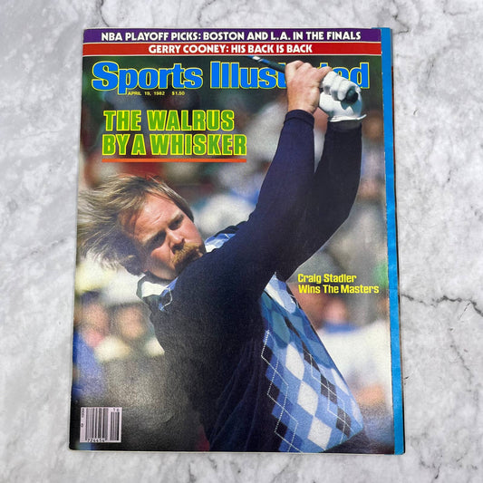 1982 NO LABEL Sports Illustrated CRAIG STADLER wins THE MASTERS The WALRUS TJ3