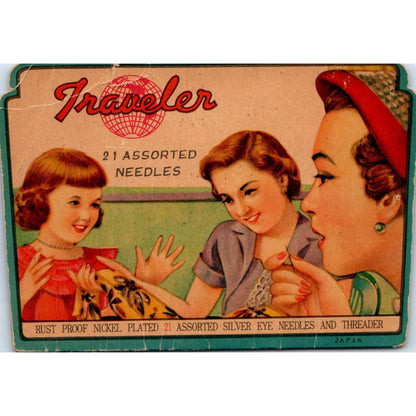 1940s Vintage Traveler Needle Book TH2-SF2