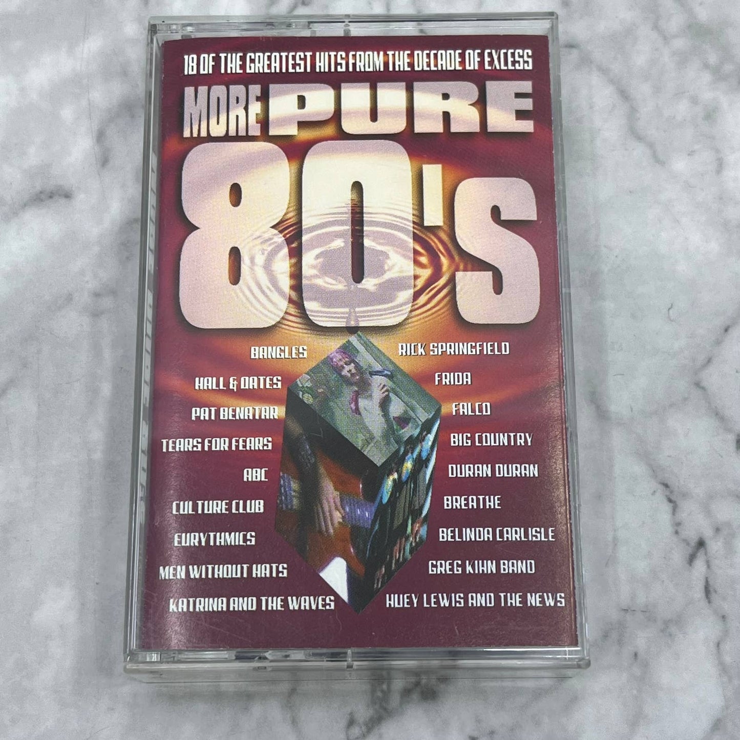 MORE PURE 80’s VARIOUS ARTISTS  Cassette Tape TB5-10