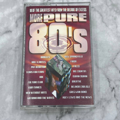 MORE PURE 80’s VARIOUS ARTISTS  Cassette Tape TB5-10