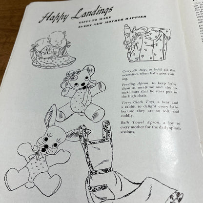 1943 Sewing for Babies Book No. S-12 Spool Cotton Co. Shirts Gowns Bibs Caps TK3