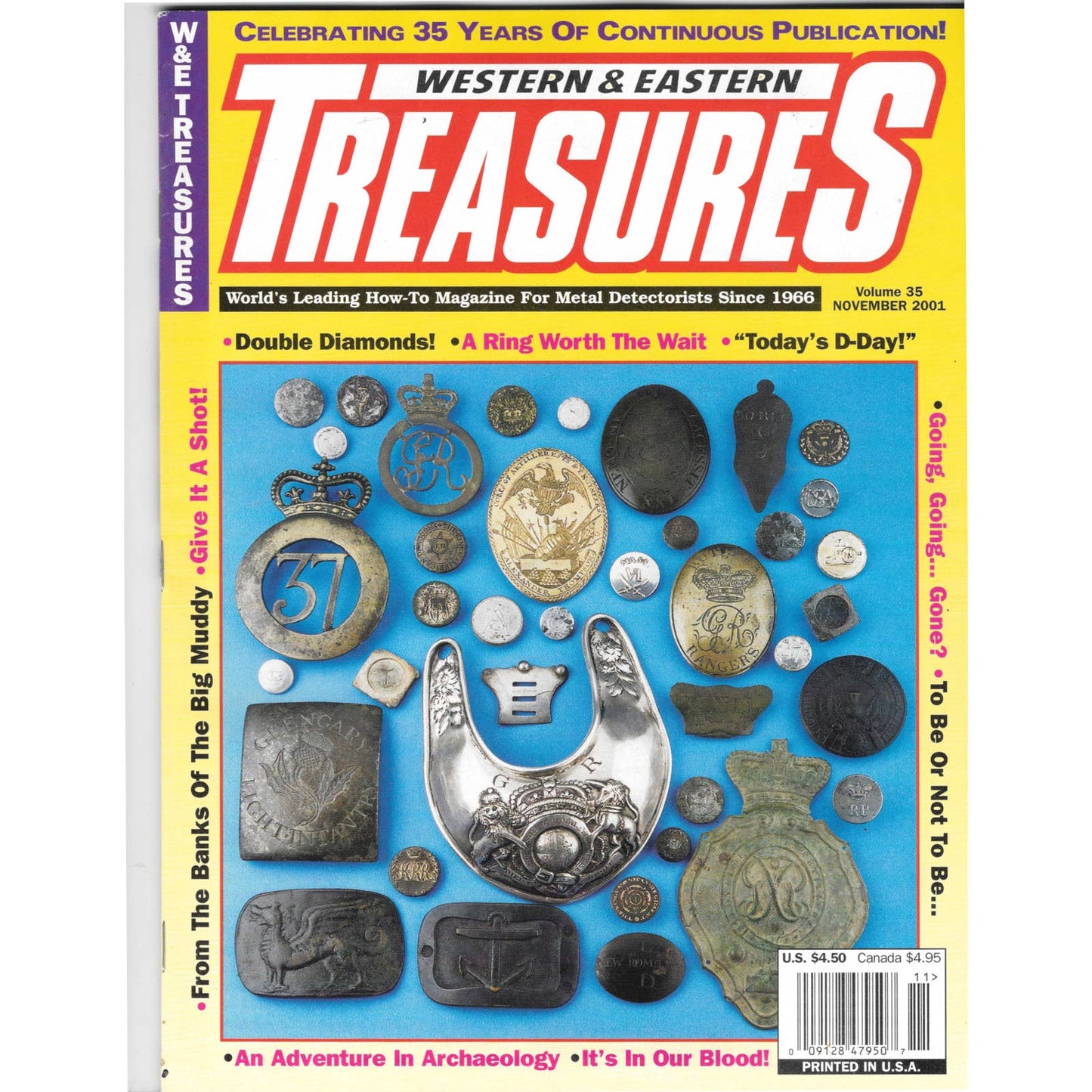Western & Eastern Treasures Magazine - Treasure Hunting Nov 2001 M6