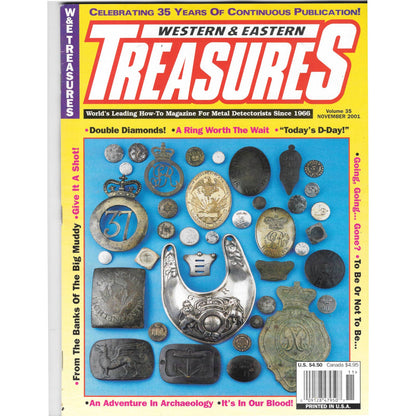 Western & Eastern Treasures Magazine - Treasure Hunting Nov 2001 M6