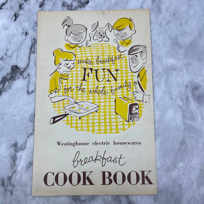 Vintage Westinghouse Electric Housewares Breakfast Cook Book TJ4