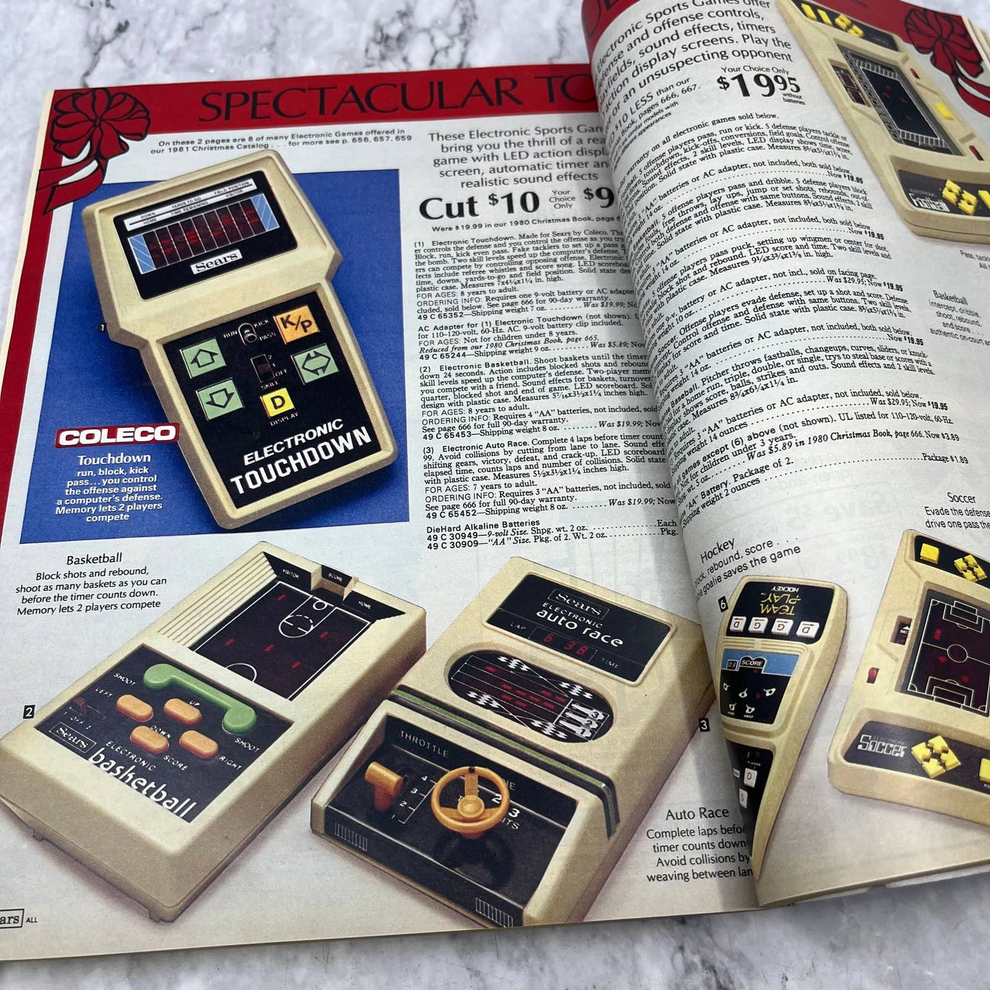 Vintage Sears Wish Book 1981 Christmas Toy Catalog Barbie, Star Wars, Lego S3