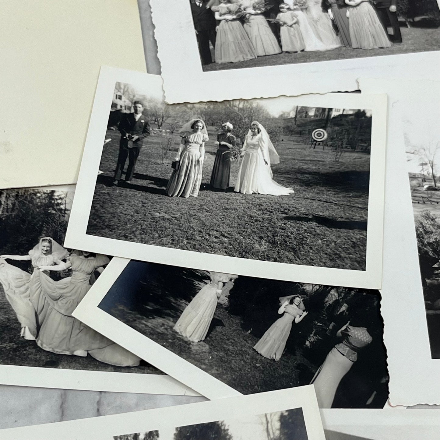1940 Collection of Photos Wedding of John and Mary Briar, Virginia Area P4-9