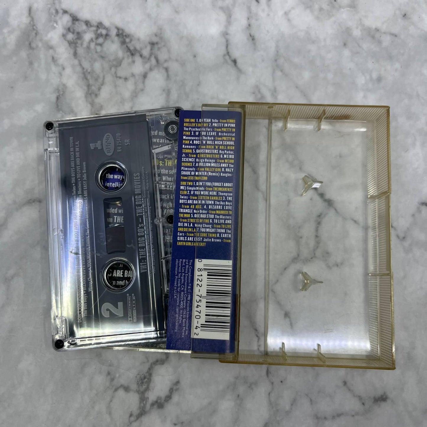 VH1: The Big 80's The Big Movies by Various Artists Cassette Tape TI8-2