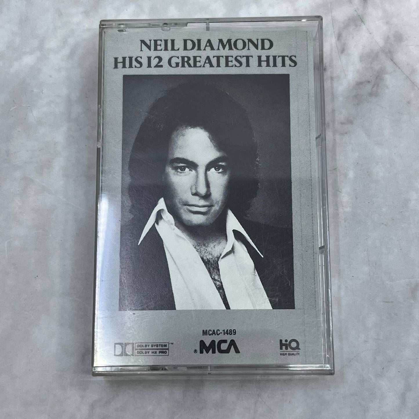 Neil Diamond His 12 Greatest Hits Cassette Tape TB7-20