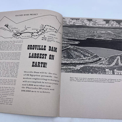 1961 The Feather River Territorial World's Biggest Project Unfurls Oroville TH8