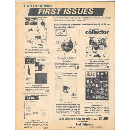 Long John Latham's Collector's World Magazine July 1975 M5