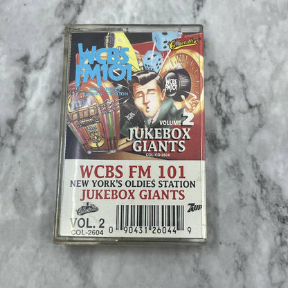WCBS FM 101 Jukebox Giants OLDIES STATION VOL 2 Cassette Tape TJ6-82