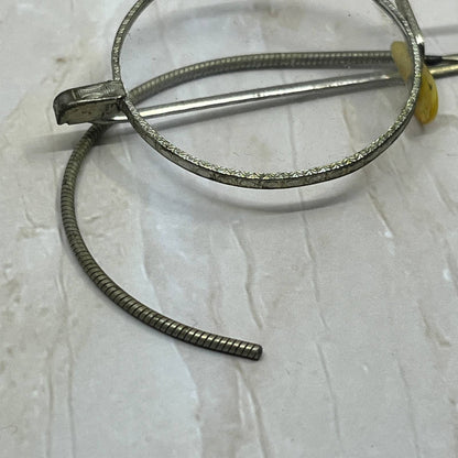 c1910 Round Eyeglasses Etched Chester W. Gaskell Optician St. Paul MN TC5-S1