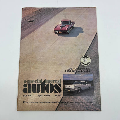 1979 Special Interest Autos Magazine 1967 Corvette 427 1957 Oldsmobile J-2 TG1