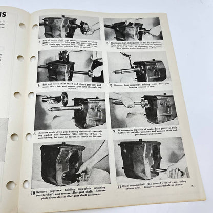 1940s Shop Talks for International Truck Servicemen #9 K4 K5 Transmissions TF8