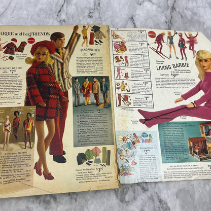 Sears Wish Book Christmas 1970 - VTG 70s Catalog Barbie Pooh Suess Clothes S4