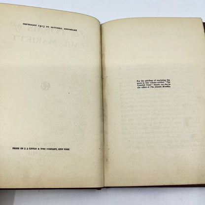 1913 The Poems of Paul Mariett Hardcover TF2