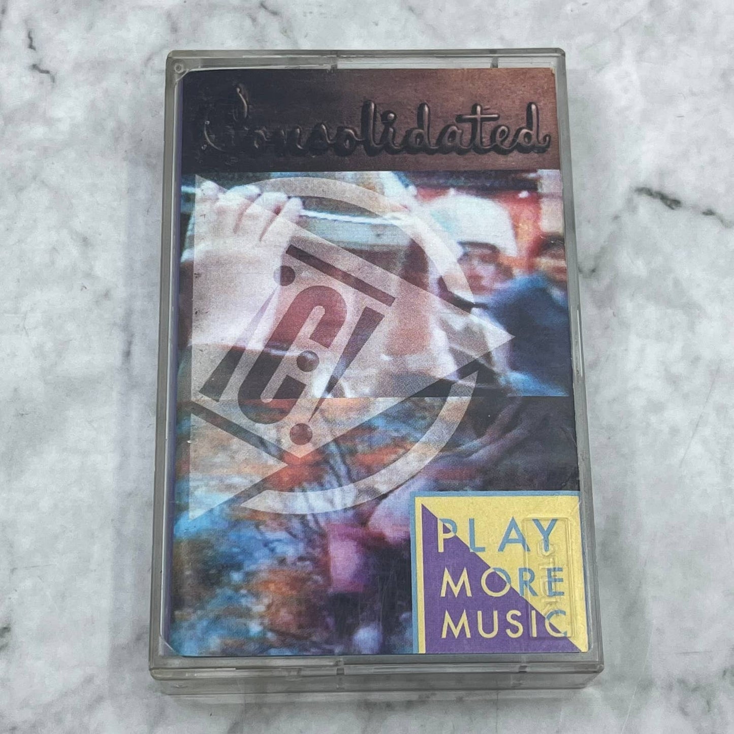 CONSOLIDATED - PLAY MORE MUSIC political rap Cassette Tape TB5-13
