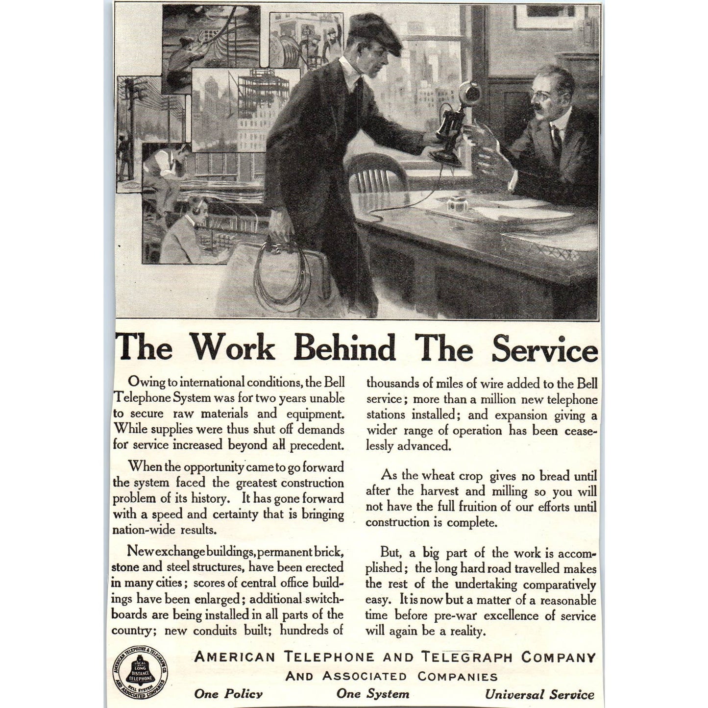 c1920 Harper's Magazine Ad - The Dayton Fan and Motor Co. Ohio TF6-1