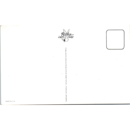 Howdy from the Middle of Nowhere Humor Original Postcard P2-1