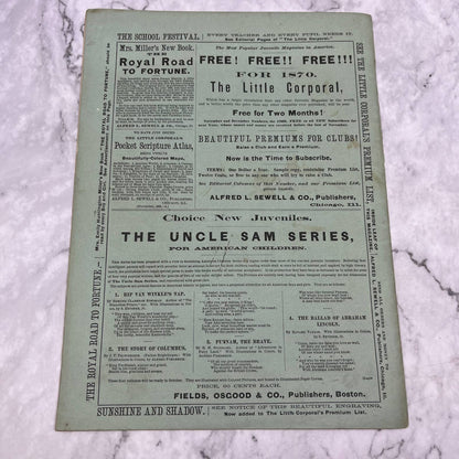 1869 Nov - The Little Corporal Original Magazine For Boys And Girls TB5